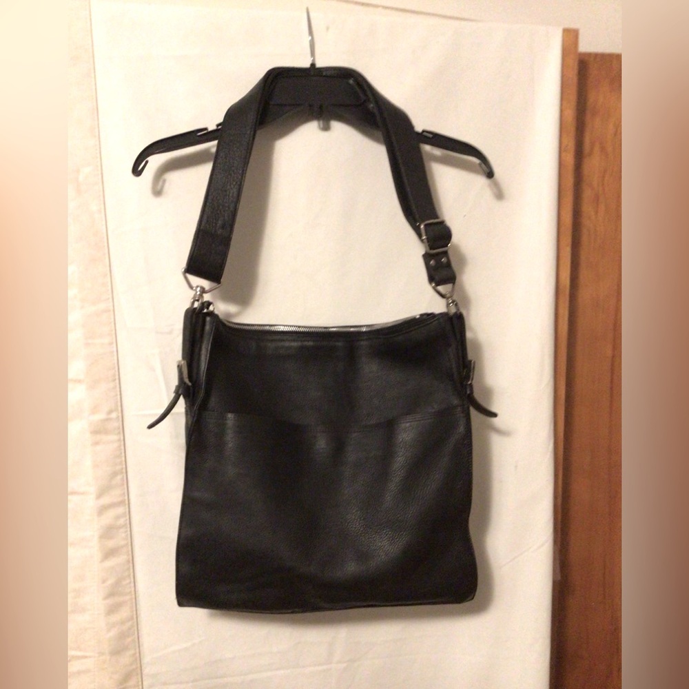 REISS LEATHER SHOULDER/CROSS BAG